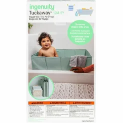 Baignoire de voyage pliable