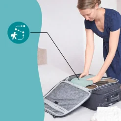 Baignoire gonflable Aqua dots avec transat intégré