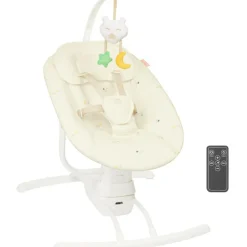 Balancelle électronique avec télécommande Crème