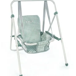 Balancelle pour poupée Tom Vichy vert