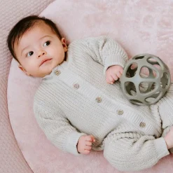 Balle de préhension en silicone Urban green