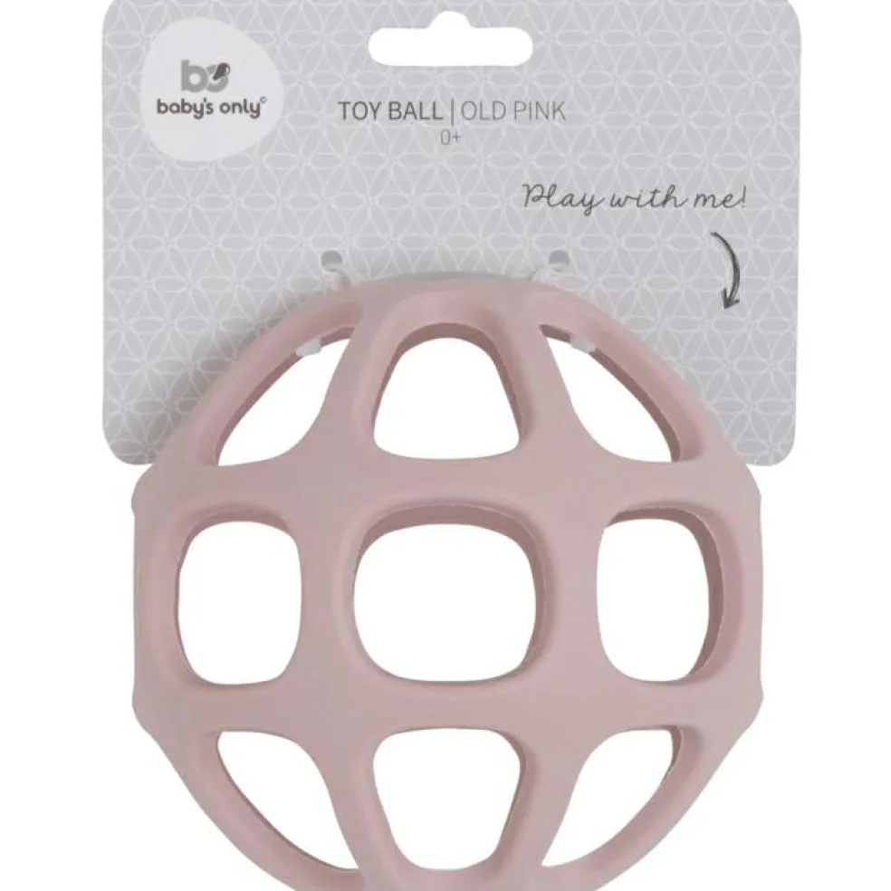 Balle de préhension en silicone rose