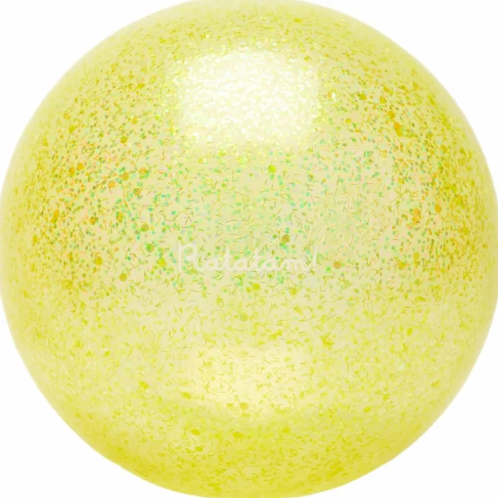 Ballon bulle Jaune (10 cm)