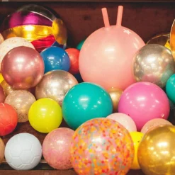 Ballon bulles Rose (10 cm)