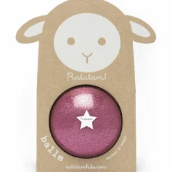 Ballon paillettes Rose (10 cm)