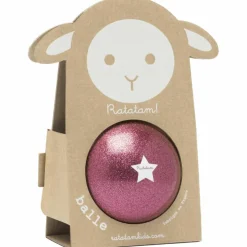 Ballon paillettes Rose (10 cm)