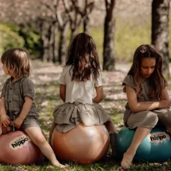 Ballon sauteur cyan foncé (45 cm)