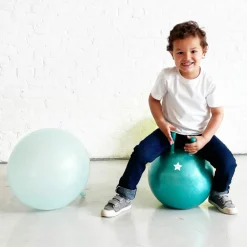 Ballon sauteur paillettes Vert