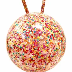 Ballon sauteur paillettes Confettis