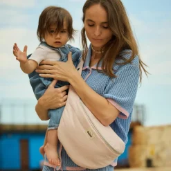 Banane à langer Sorbet fraise en coton irisé
