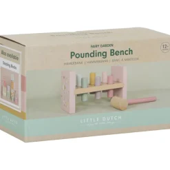 Banc à marteler en bois FSC Fairy Garden