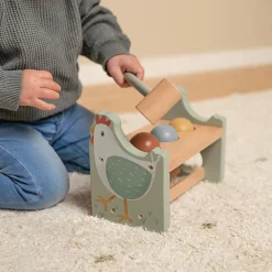 Banc à marteler en bois Little Farm