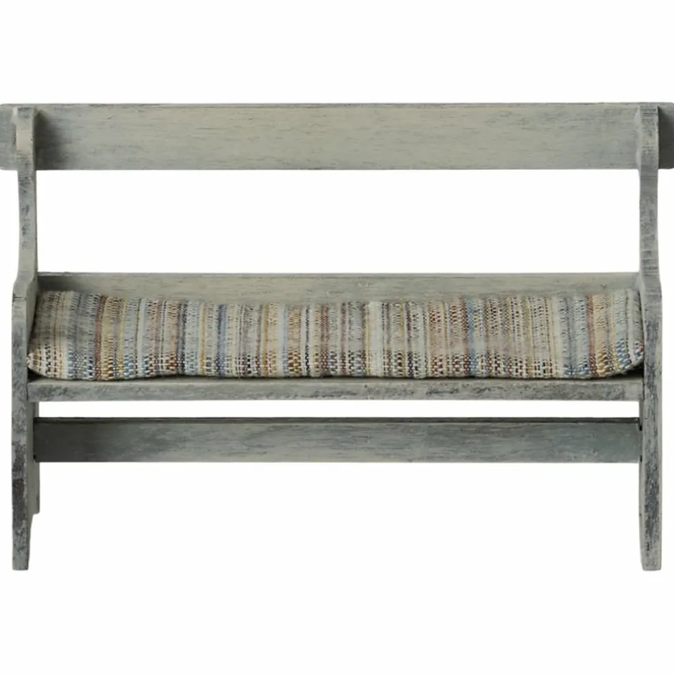 Banc Souris Vintage blanc cassé