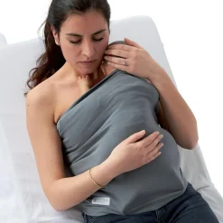 Bandeau de peau à peau gris (taille S-M)