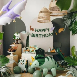 Bannière Happy Birthday Dino (4,5 m)