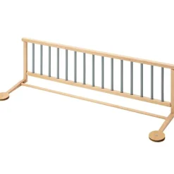 Barrière de lit en bois Audrey hybride bleu gris 127 cm