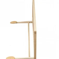 Barrière de lit en bois de hêtre Audrey Brut 127 cm