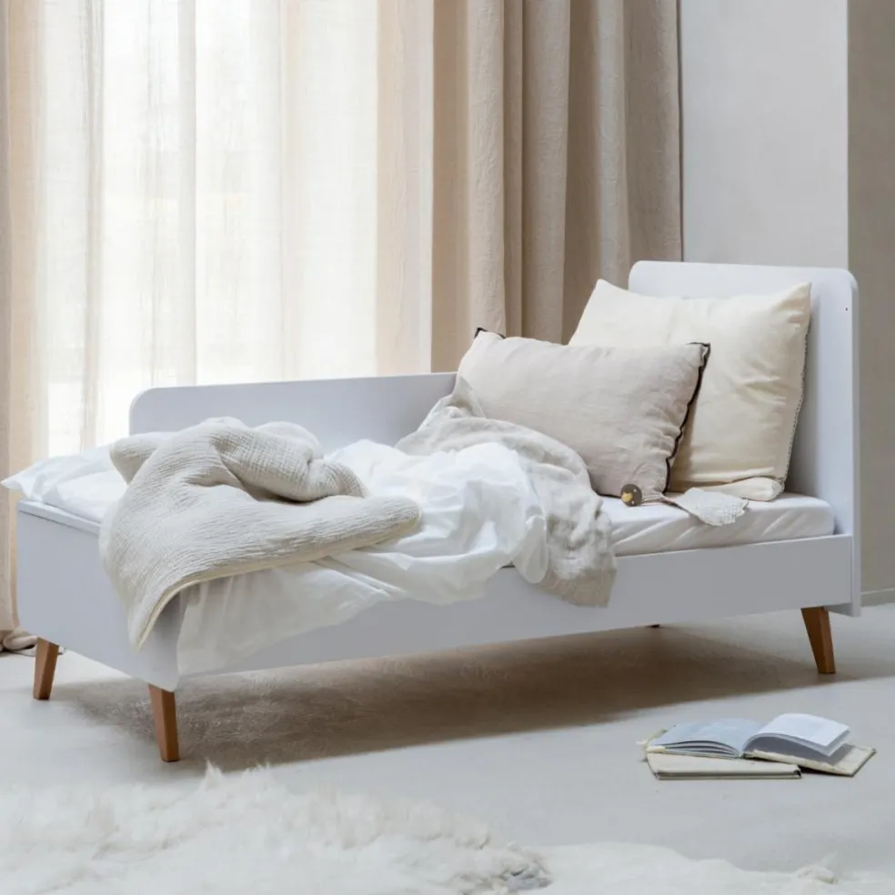 Barrière de lit enfant Blanc (90 cm)