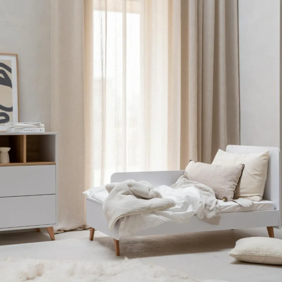 Barrière de lit enfant Blanc (90 cm)