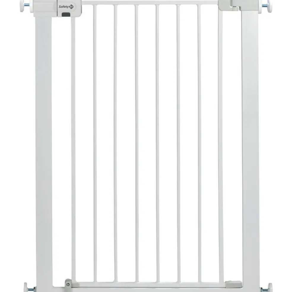 Barrière de sécurité Easy close ultra-haute métal blanc