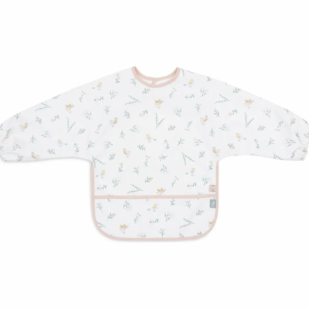 Bavoir à manches imperméable Lovely Birds