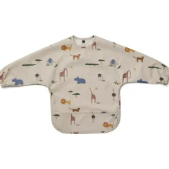 Bavoir à manches Merle Safari sandy mix