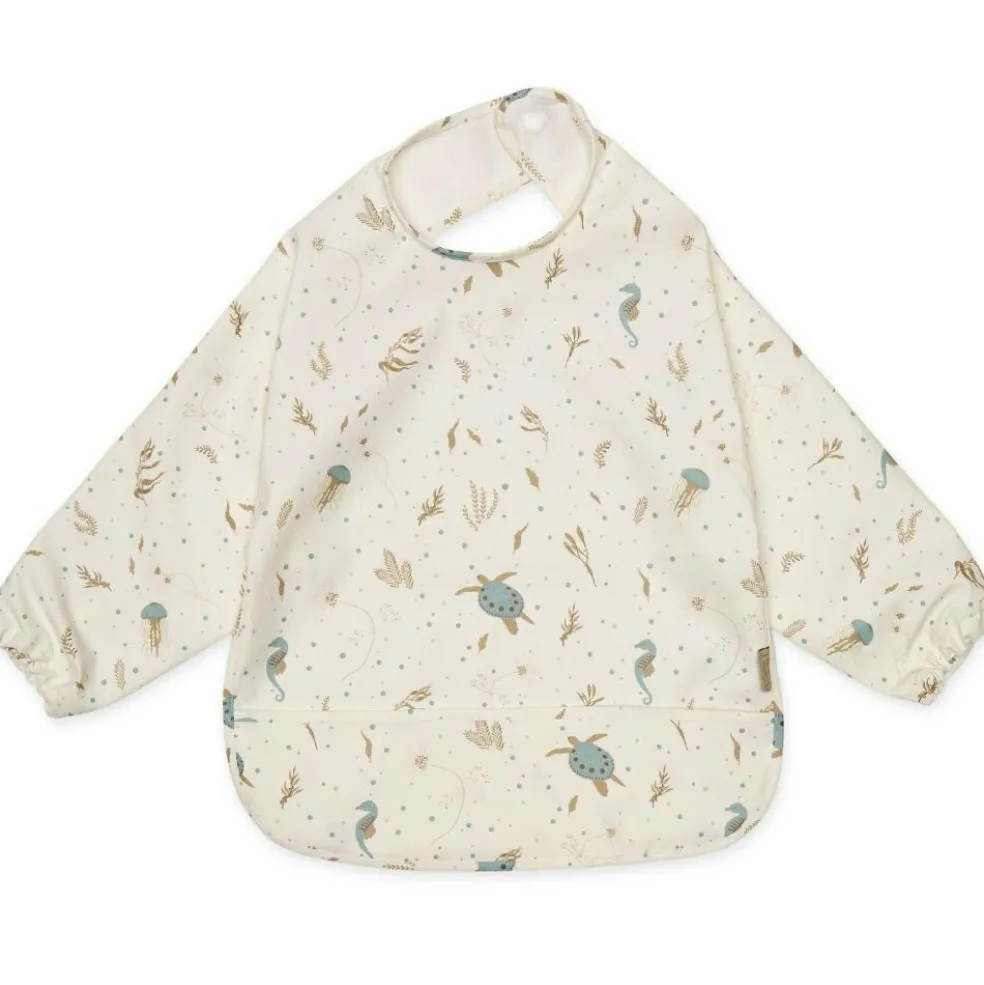 Bavoir à manches Sea Garden