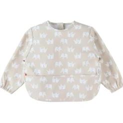 Bavoir à manches Tender beige Mix et Match