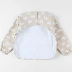 Bavoir à manches Tender beige Mix et Match