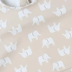 Bavoir à manches Tender beige Mix et Match