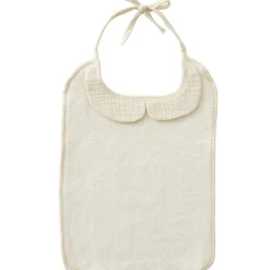 Bavoir à nouer Soft bambou mousse de lait