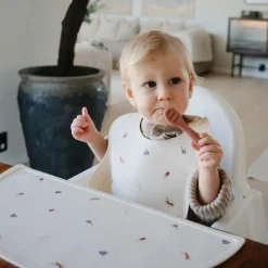 Bavoir à poche en silicone Circus