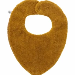 Bavoir bandana réversible bambou et gaze de coton havane