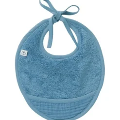 Bavoir de naissance Pierre Bleue