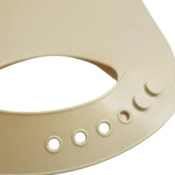 Bavoir en silicone Nougat