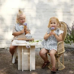 Bavoir Garden Leo Toile