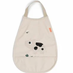 Bavoir élastique Tiny farm Sable