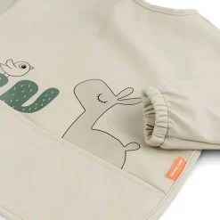 Bavoir manches avec poche Lalee Sable