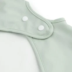 Bavoir manches avec poche Croco Vert