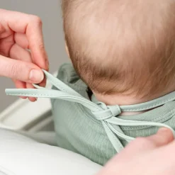 Bavoir petit lot de 2 Happy clouds rose