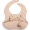 Bavoir silicone imprimé Lapin
