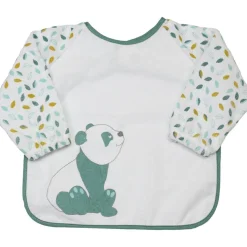Bavoir tablier en éponge Panda (6-24 mois)