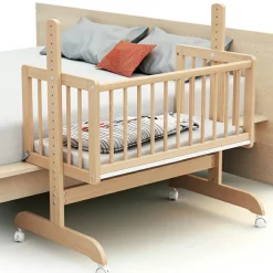 Berceau cododo évolutif en bureau en bois de hêtre Essentiel