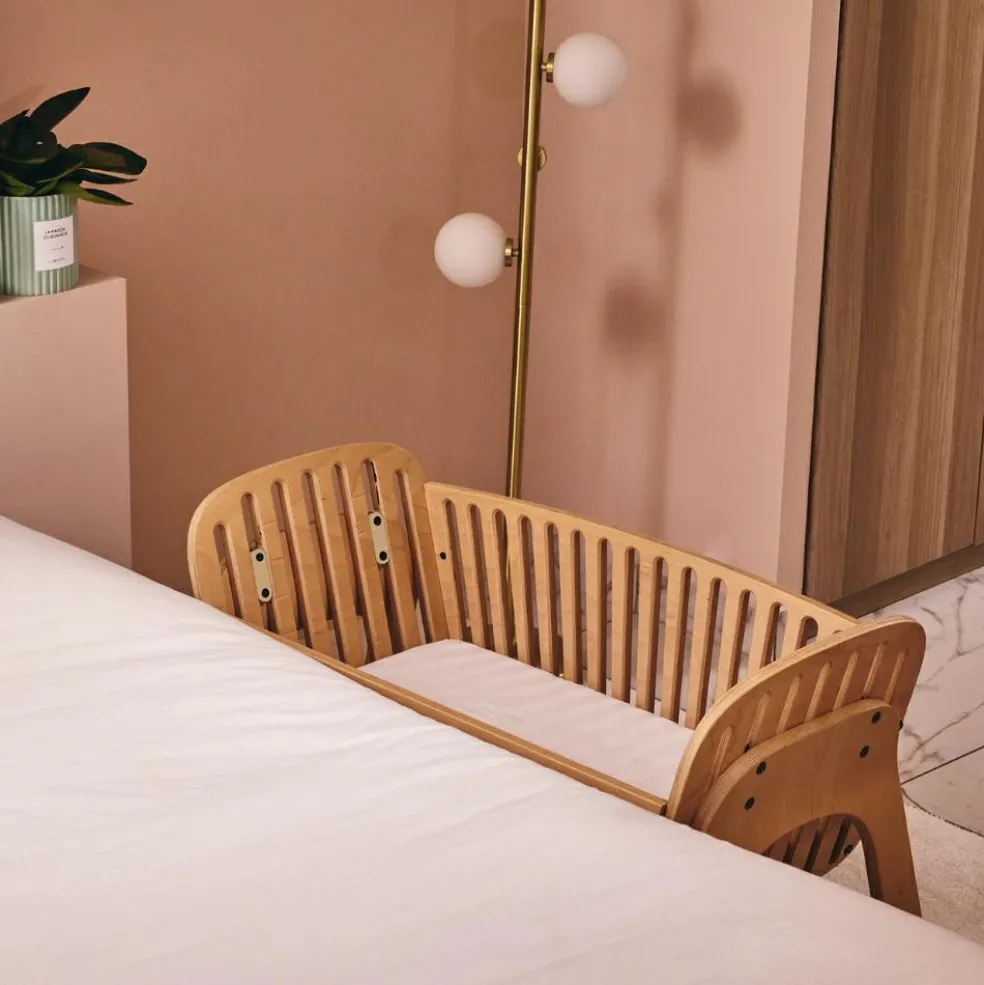 Berceau cododo évolutif Kodo en bois naturel (80 x 43 cm)