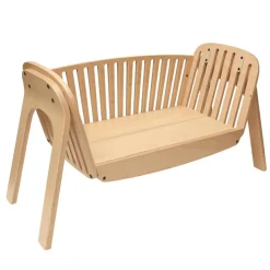 Berceau cododo évolutif Kodo en bois naturel (80 x 43 cm)