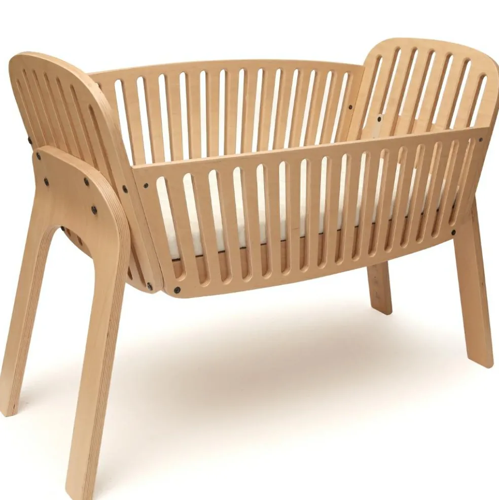 Berceau cododo évolutif Kodo en bois naturel (80 x 43 cm)
