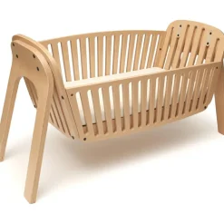 Berceau cododo évolutif Kodo Organic en bois naturel (80 x 43 cm)
