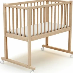 Berceau en bois de hêtre brut Essentiel (40 x 80 cm)