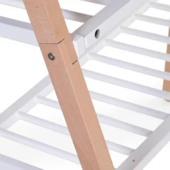 Berceau tipi 50 x 90 cm convertible en étagère