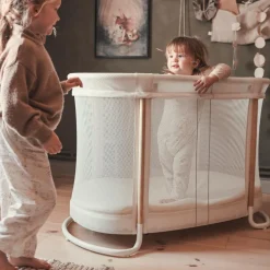 Berceau évolutif blanc